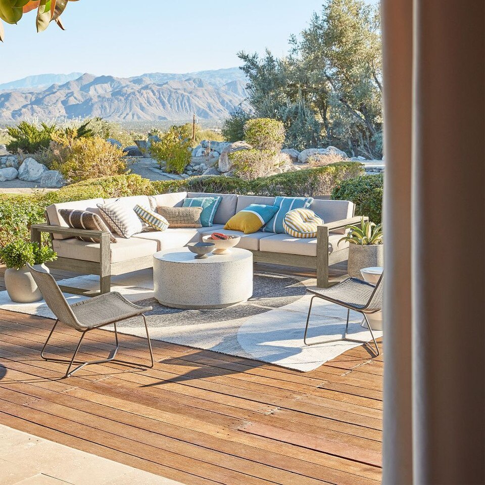 Outdoor Slope Lounge Chair West Elm Australia